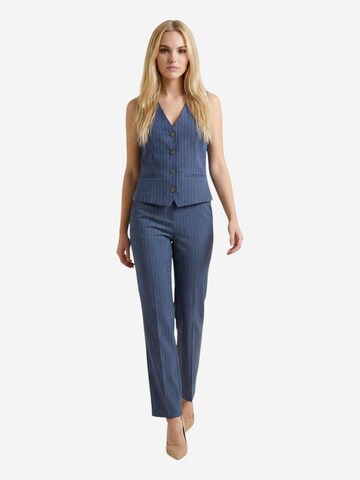 I AM Suit vest 'Gilet Gessato 95105' in Blue