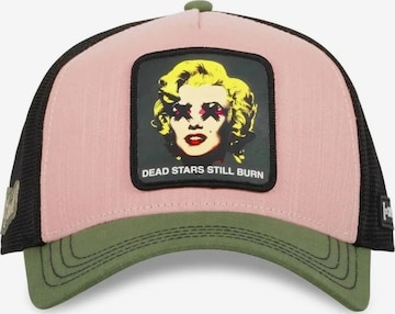 Casquette 'Gorra capslab rosa marylin dead stars trucker cap' Capslab en rose : devant