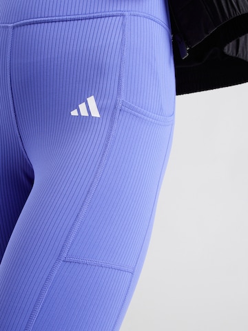 ADIDAS PERFORMANCE Kitsas Spordipüksid 'OPT', värv sinine