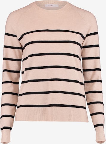 Hailys Pullover 'Li44ka' in Beige: Vorderseite