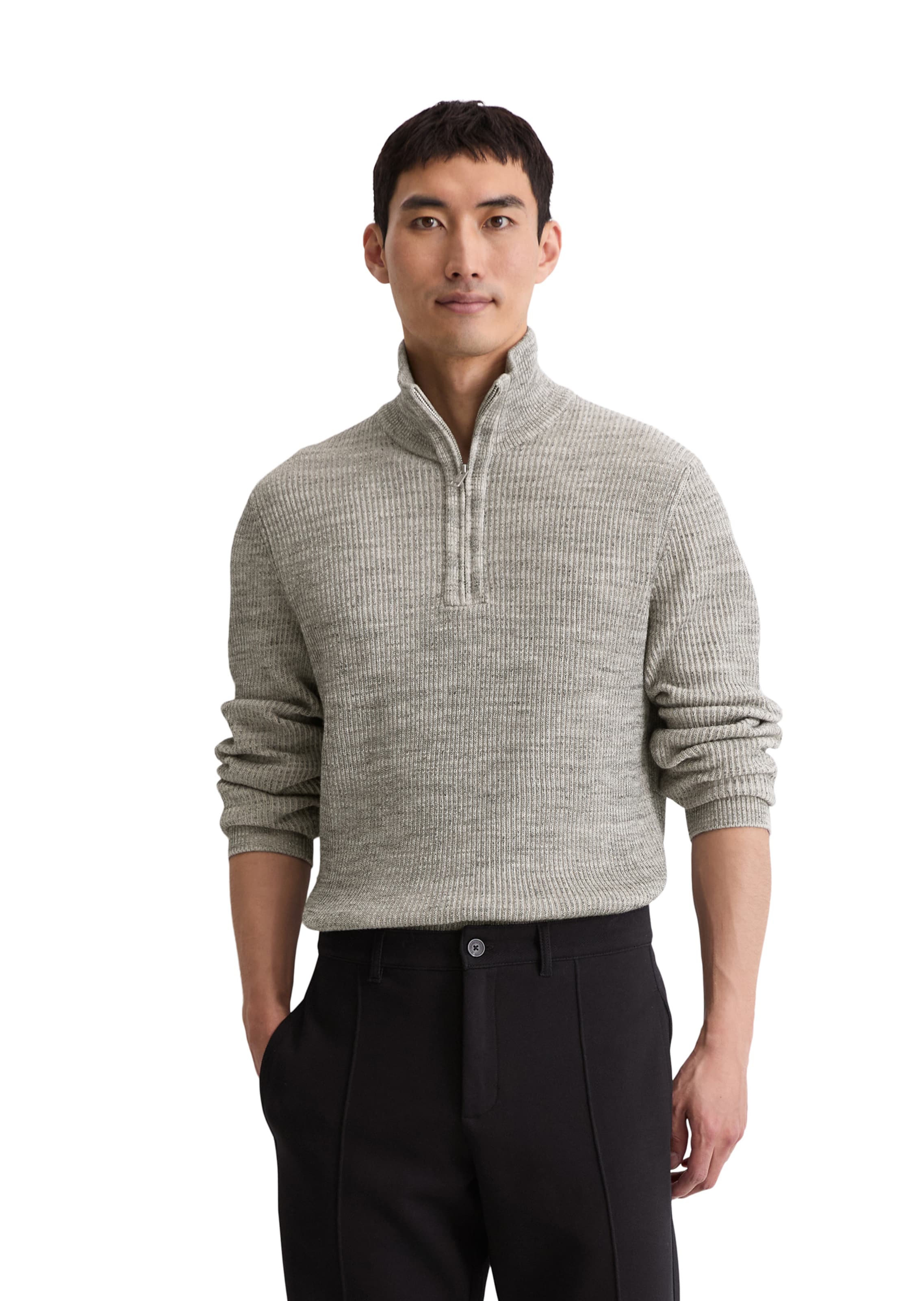 Marc O'Polo Trui in Grijs: voorkant