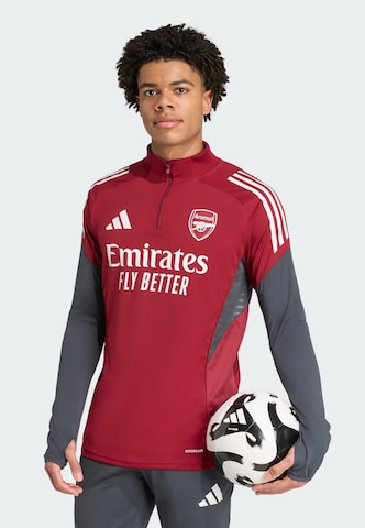 ADIDAS PERFORMANCE - Camiseta funcional 'FC Arsenal Tiro 25 Competition' en rojo: frente