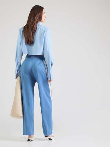 PINKO Szeroka nogawka Spodnie 'TORMENTA' w kolorze niebieski