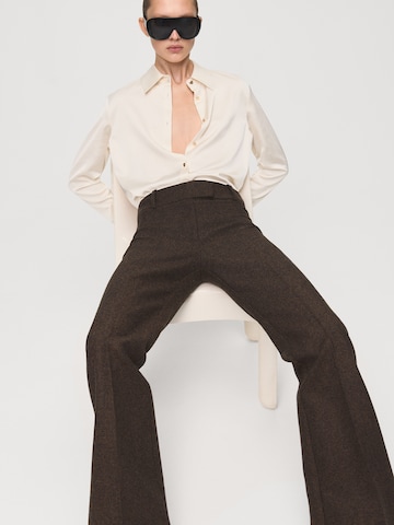 MANGO Bluse 'IDEALE' in Beige