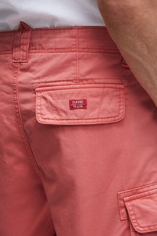 CAMP DAVID Regular Cargo Pants in Orange