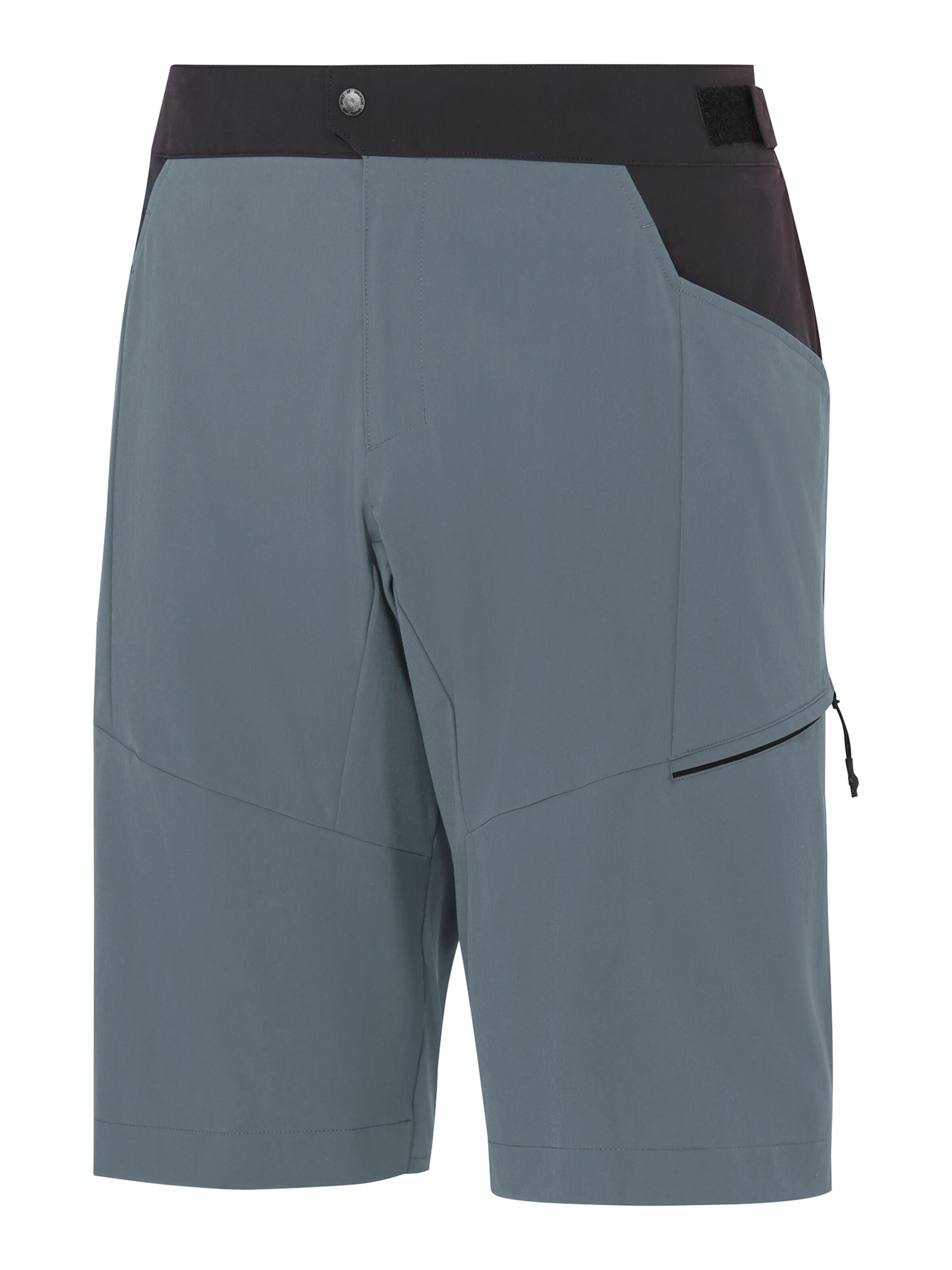 VAUDE Regular Outdoor trousers 'Qimsa' in Grey: front