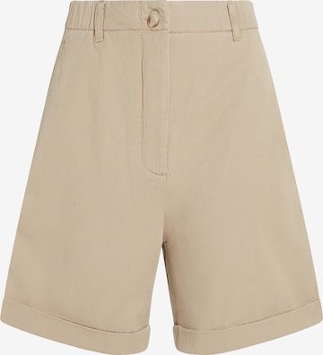 TOMMY HILFIGERregular Chino hlače - bež boja: prednji dio
