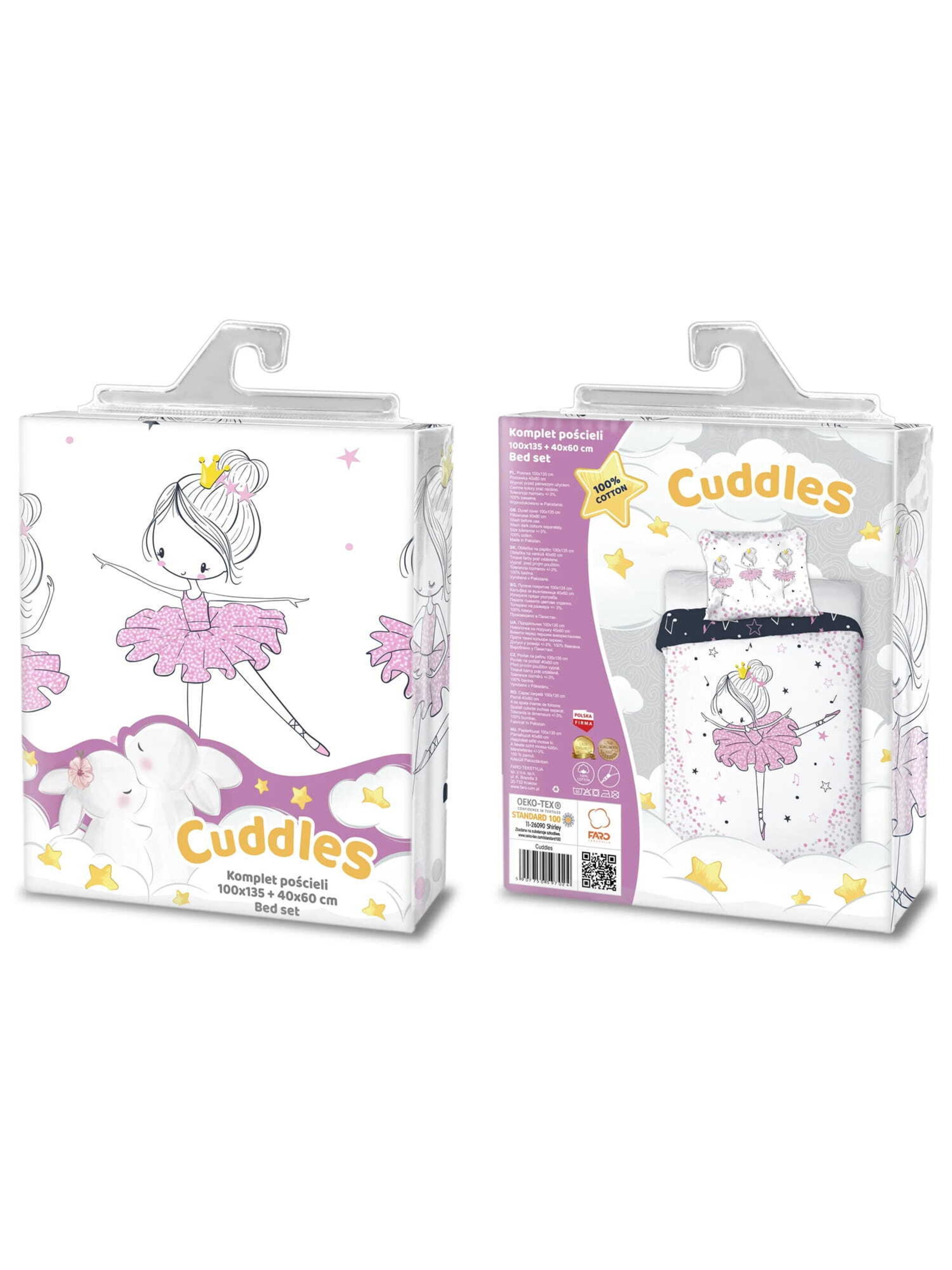 Draps 'Primaballerina' Faro Tekstylia en blanc