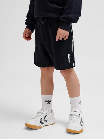 Hummel Regular Broek 'Casper' in Zwart: voorkant