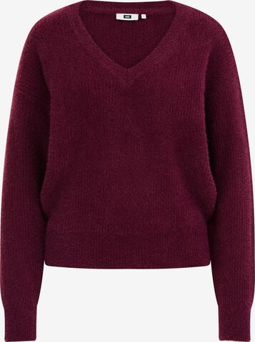 Pullover di WE Fashion in rosso: frontale