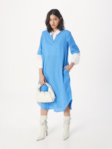 Kaffe Shirt Dress 'Majse' in Blue