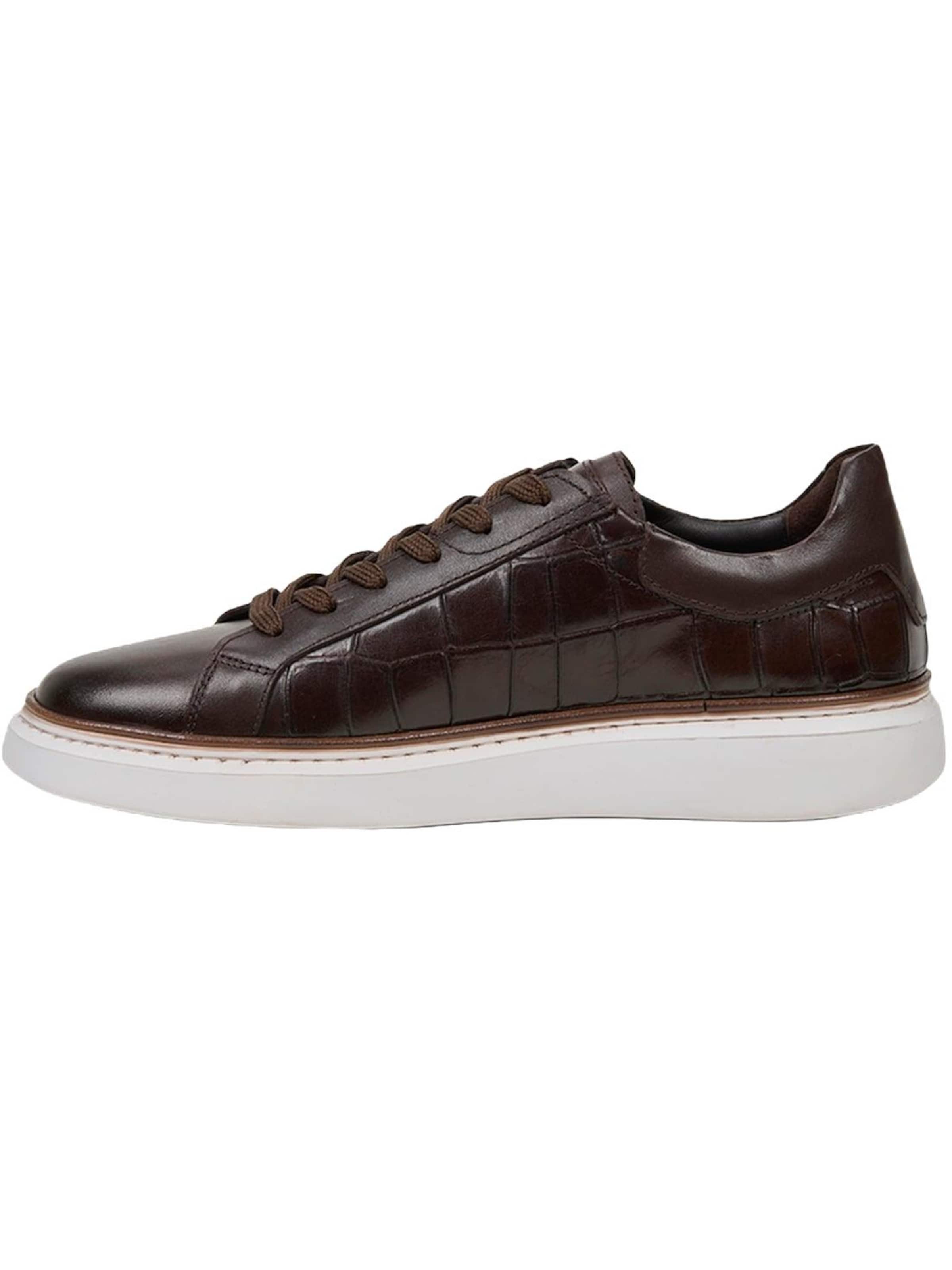 Desa Slip-on 'Schnürschuhe' in Brown