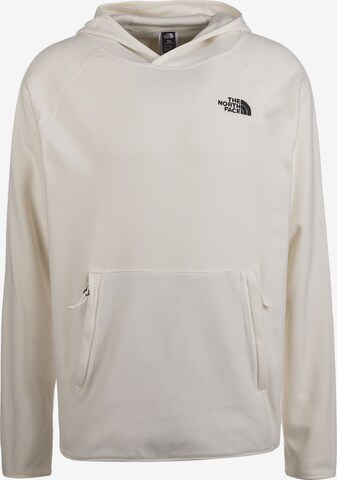 THE NORTH FACE Athletic Sweater '100 Glacier ' in White: front