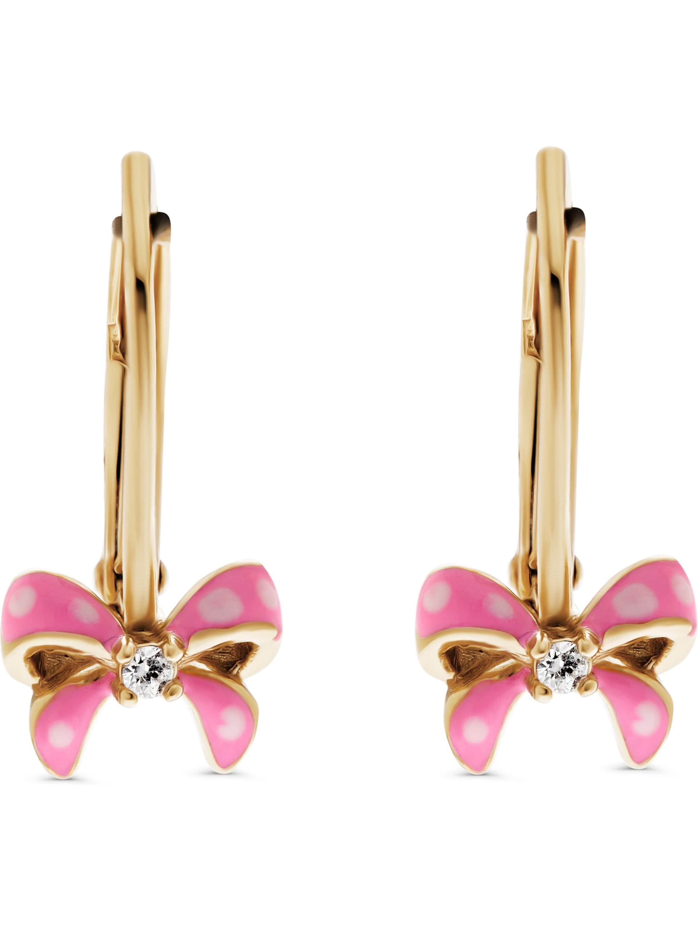 FAVS Little Friends Ohrringe in Gelb: Vorderseite