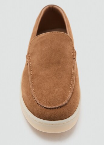 MANGO MAN Classic Flats 'Easy' in Brown