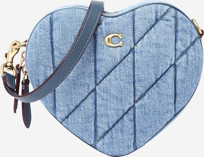 COACH Τσάντα ώμου σε μπλε ντένιμ / χρυσό, Άποψη προϊόντος