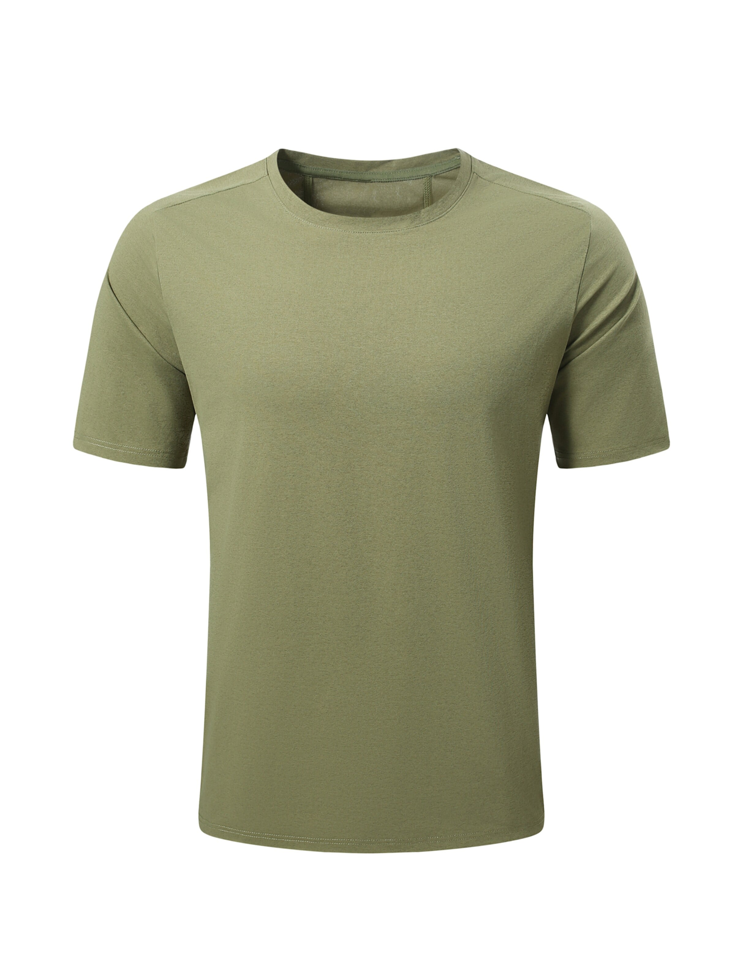 YOUTHUP Performance Shirt 'Trockenbahn' in Green: front