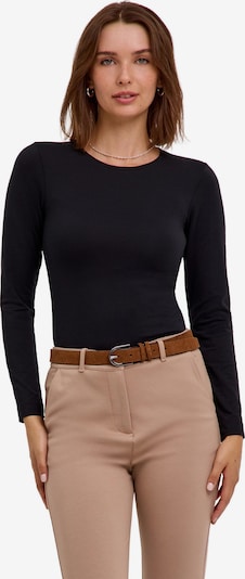 FALKE Shirt 'Cotton Stretch' in XS/Slim in Black, Item view