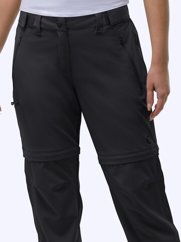 33,000ft Regular Outdoor Pants '33,000ft Women's Convertible Hiking Trousers' in Black