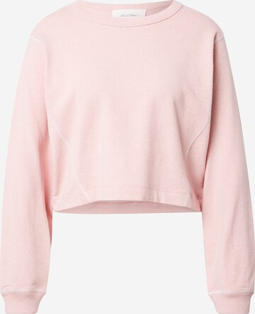 AMERICAN VINTAGE Sweatshirt 'Lifboo' in Roze: voorkant