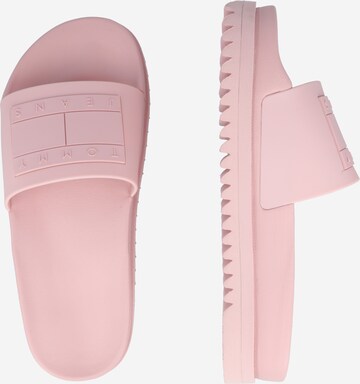 Tommy Jeans Pantolette 'ELEV' in Pink