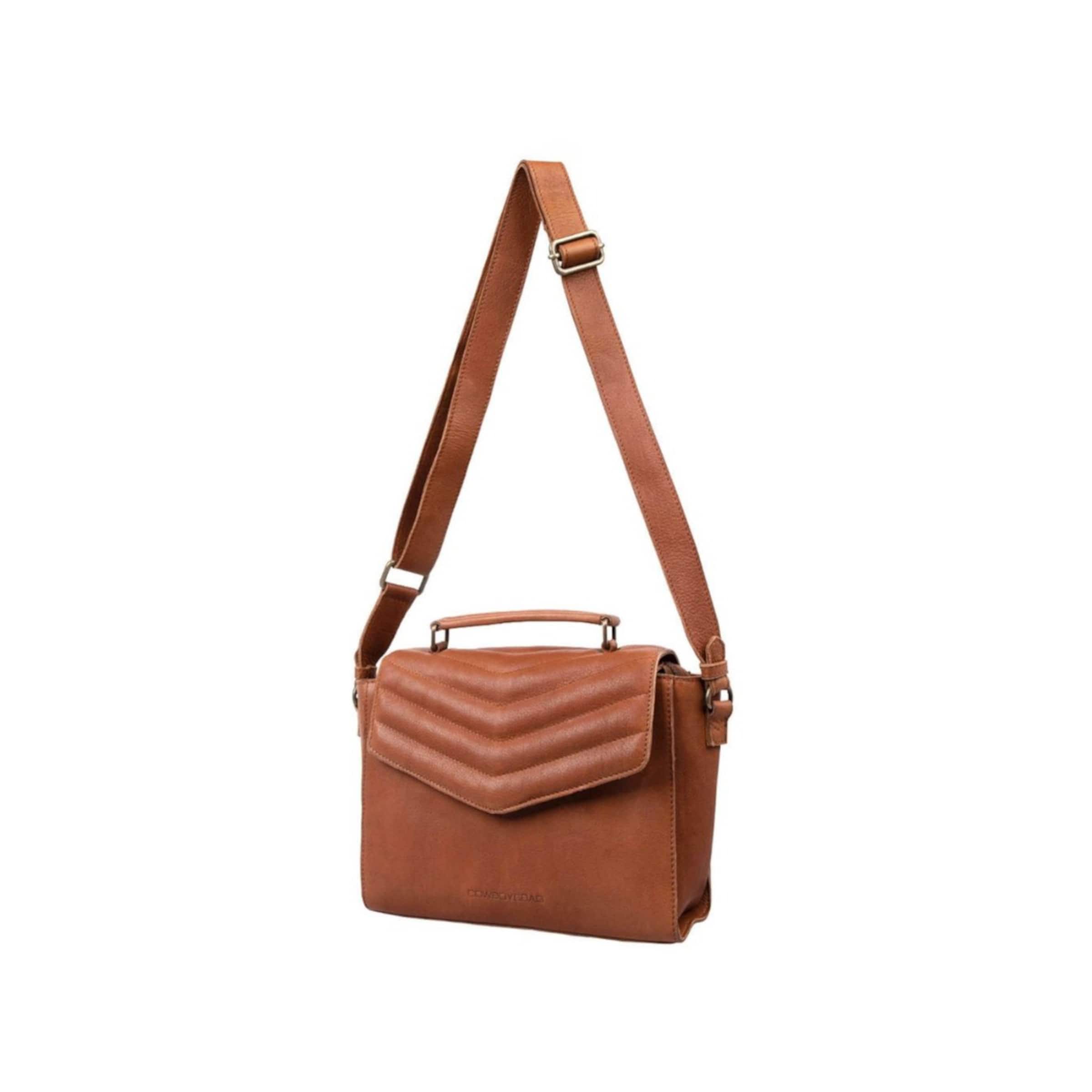 Cowboysbag Handtas in Bruin