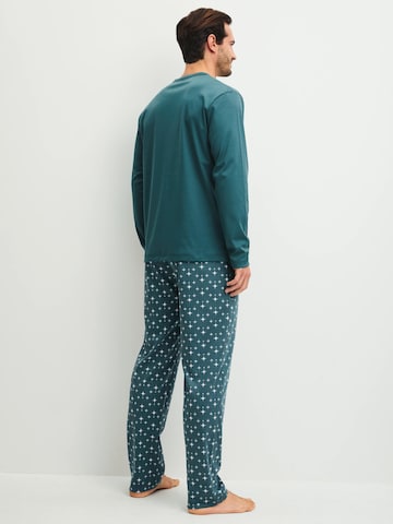 CALIDA Pyjama lang 'Relax Streamline'‌‌‌‌‌ in Grau