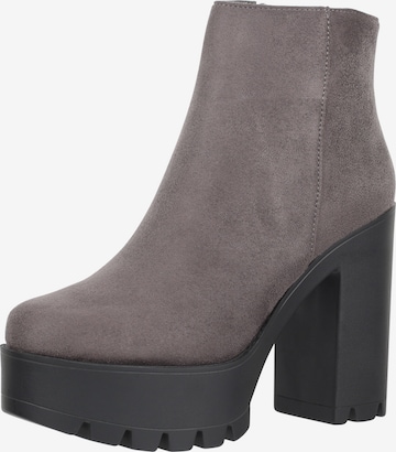 Bottines Elara en gris : devant
