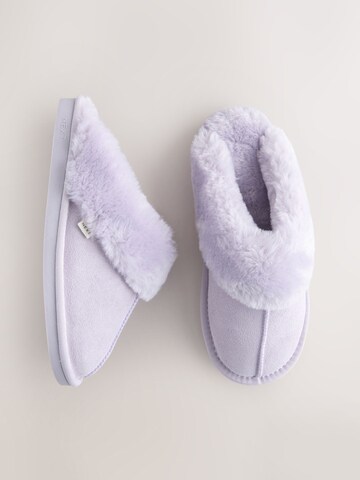 Pantoufle Next en violet