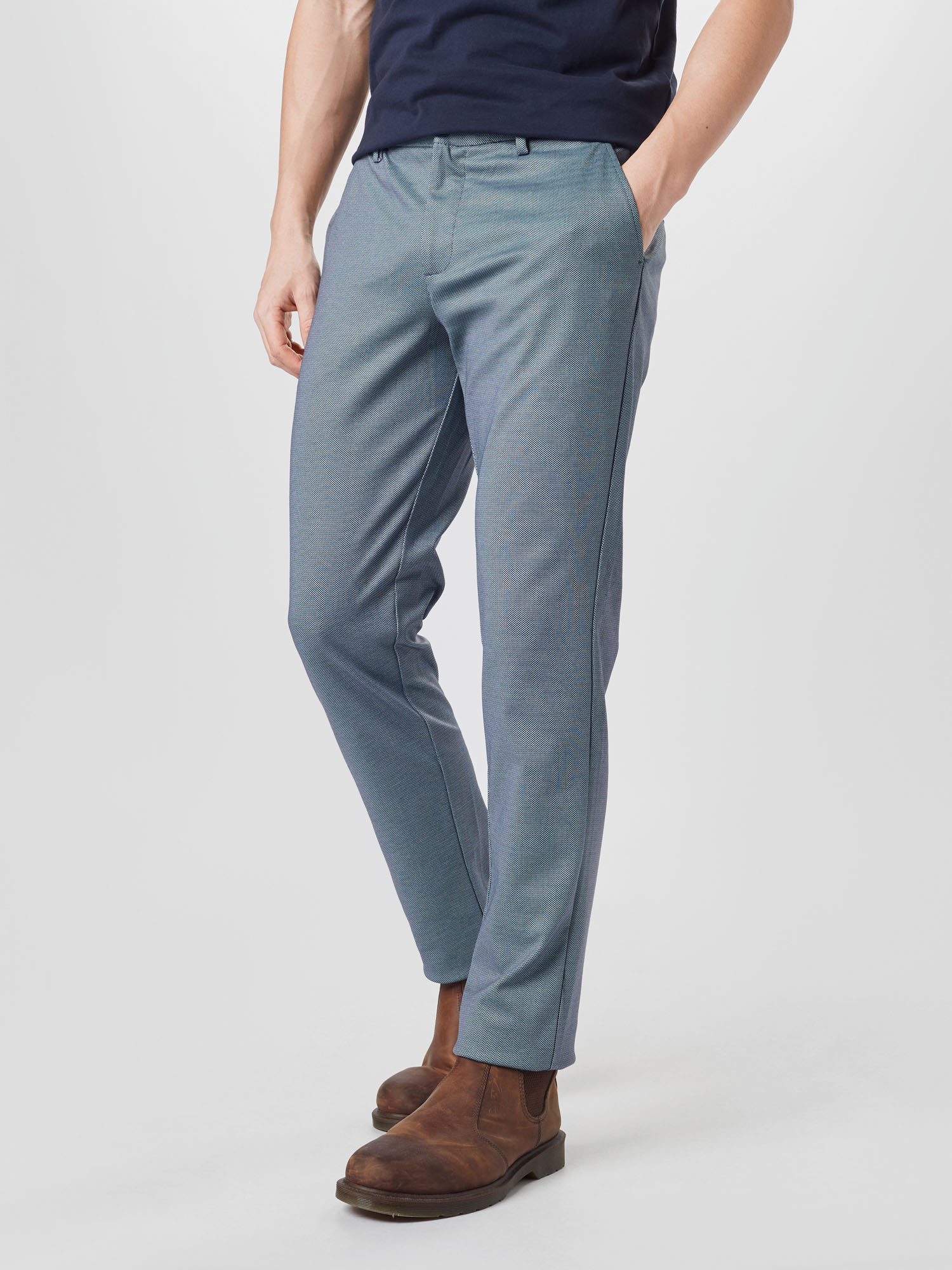 Abbigliamento o6YX2 SELECTED HOMME Pantaloni chino in Blu Colomba 