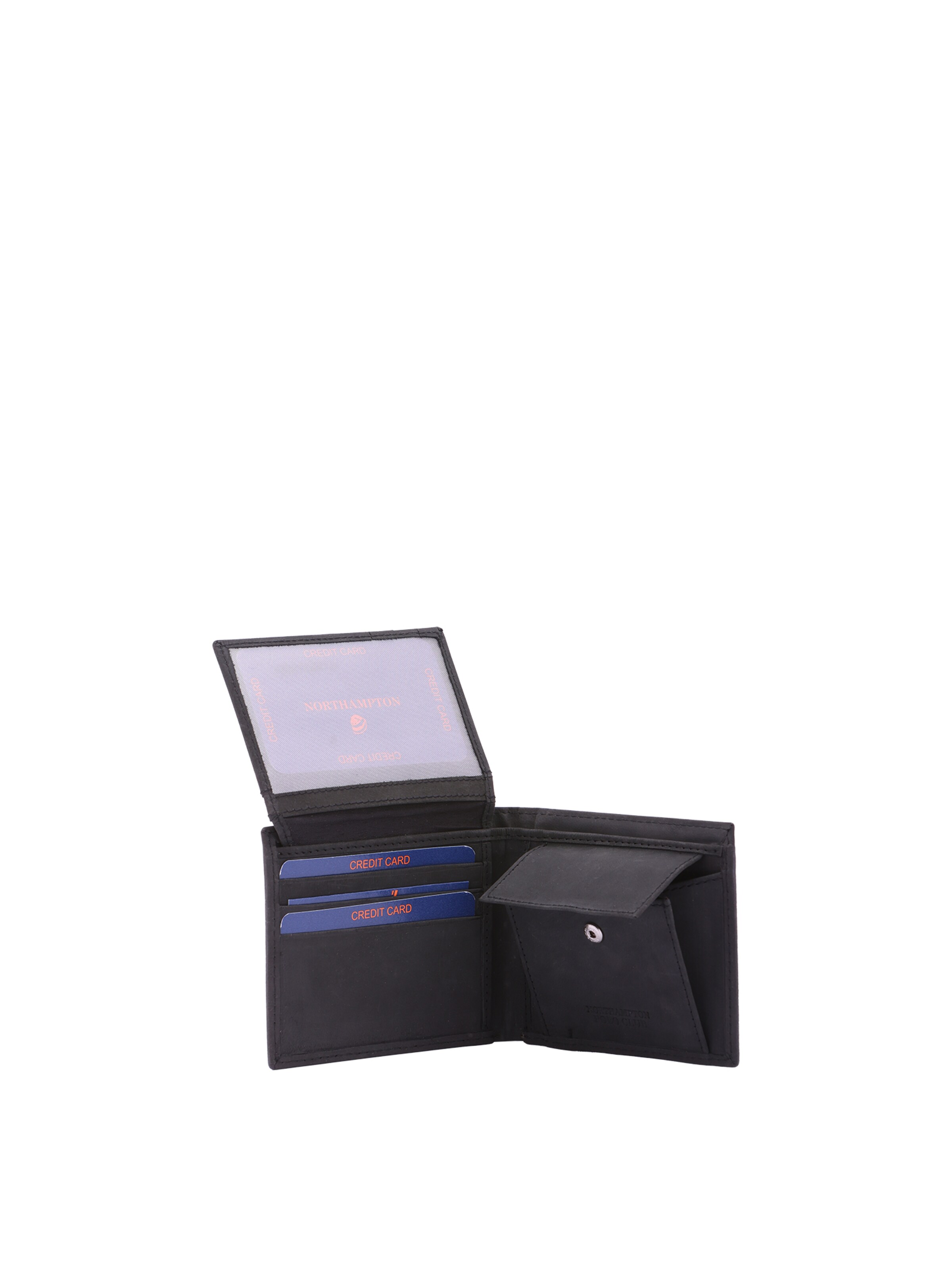 Portamonete di Northampton Polo Club in nero
