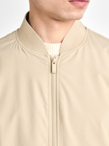 BOSS Övergångsjacka 'Hanry' i beige