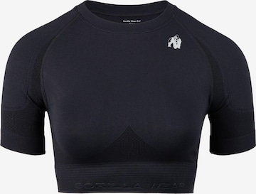 Gorilla Wear Performance shirt 'Whitney' in Black: front