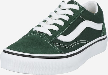 VANS - Zapatillas deportivas en verde: frente