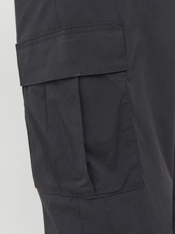 JACK & JONES Tapered Cargo Pants 'Karl Brooks' in Black