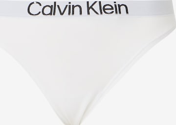 Calvin Klein String bugyik - fehér: elől