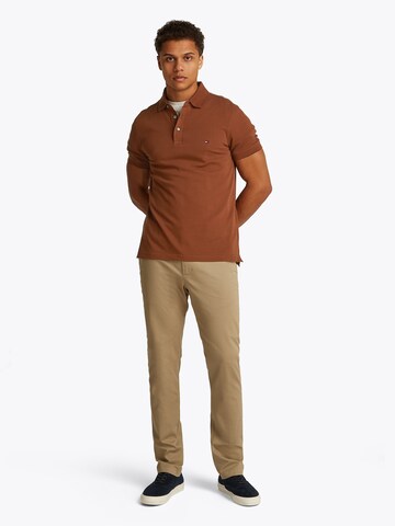 TOMMY HILFIGER - Camisa 'CORE 1985' em castanho