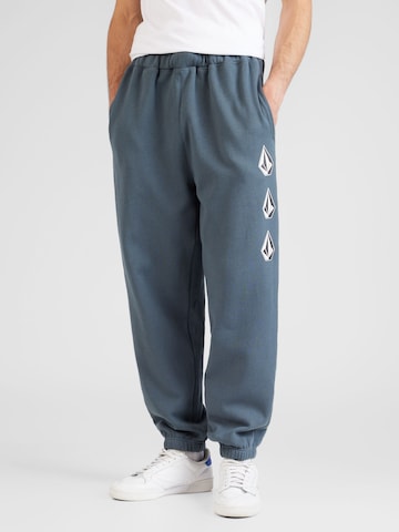 Volcom Tapered Broek 'ICONIC' in Grijs: voorkant