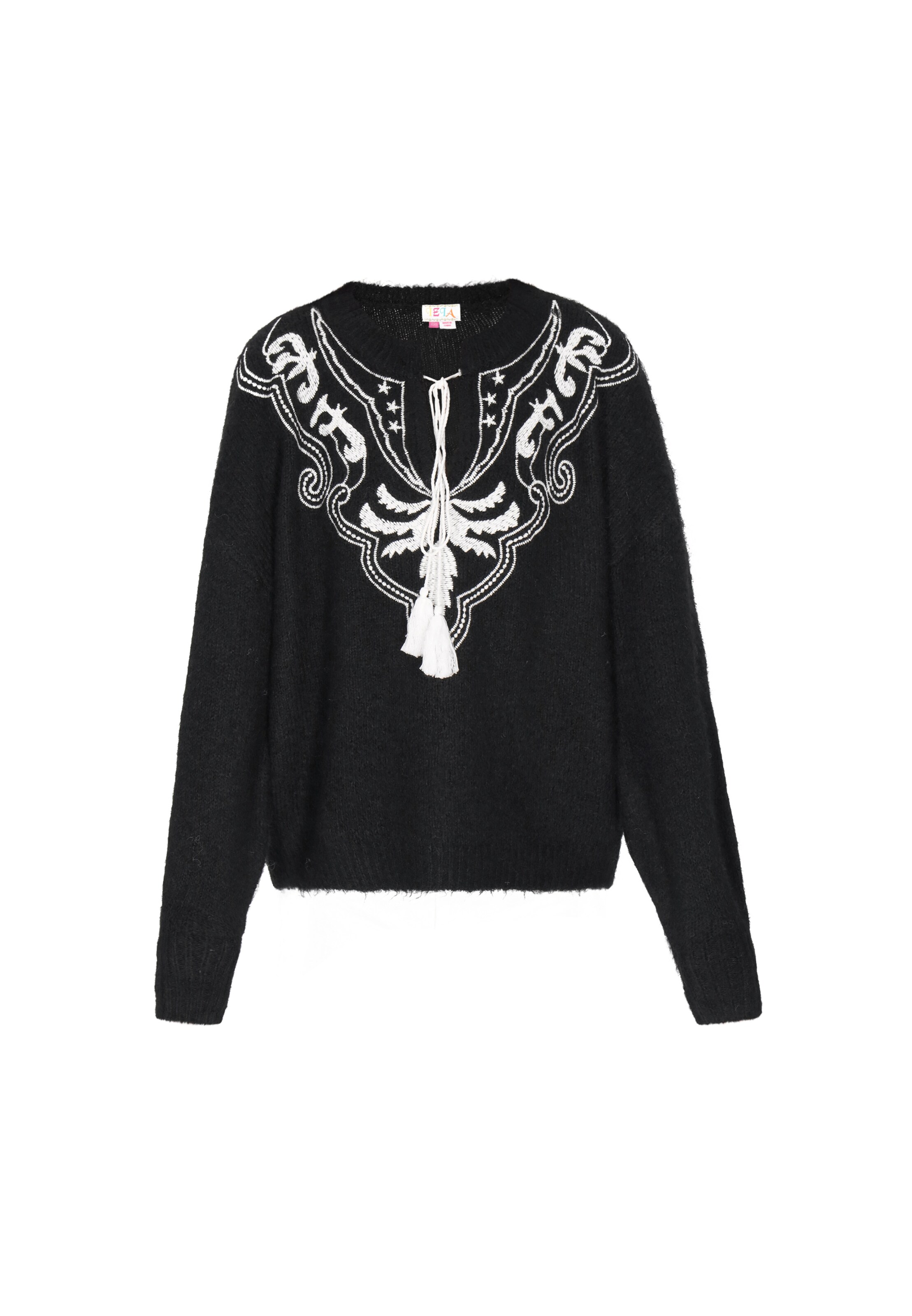 IZIA Pullover in Schwarz: Vorderseite