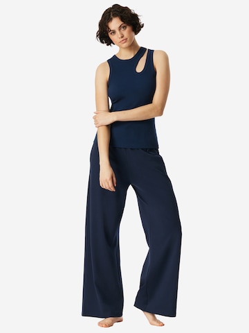 SCHIESSER Top ' SCHIESSER 150 YEARS ' in Blue