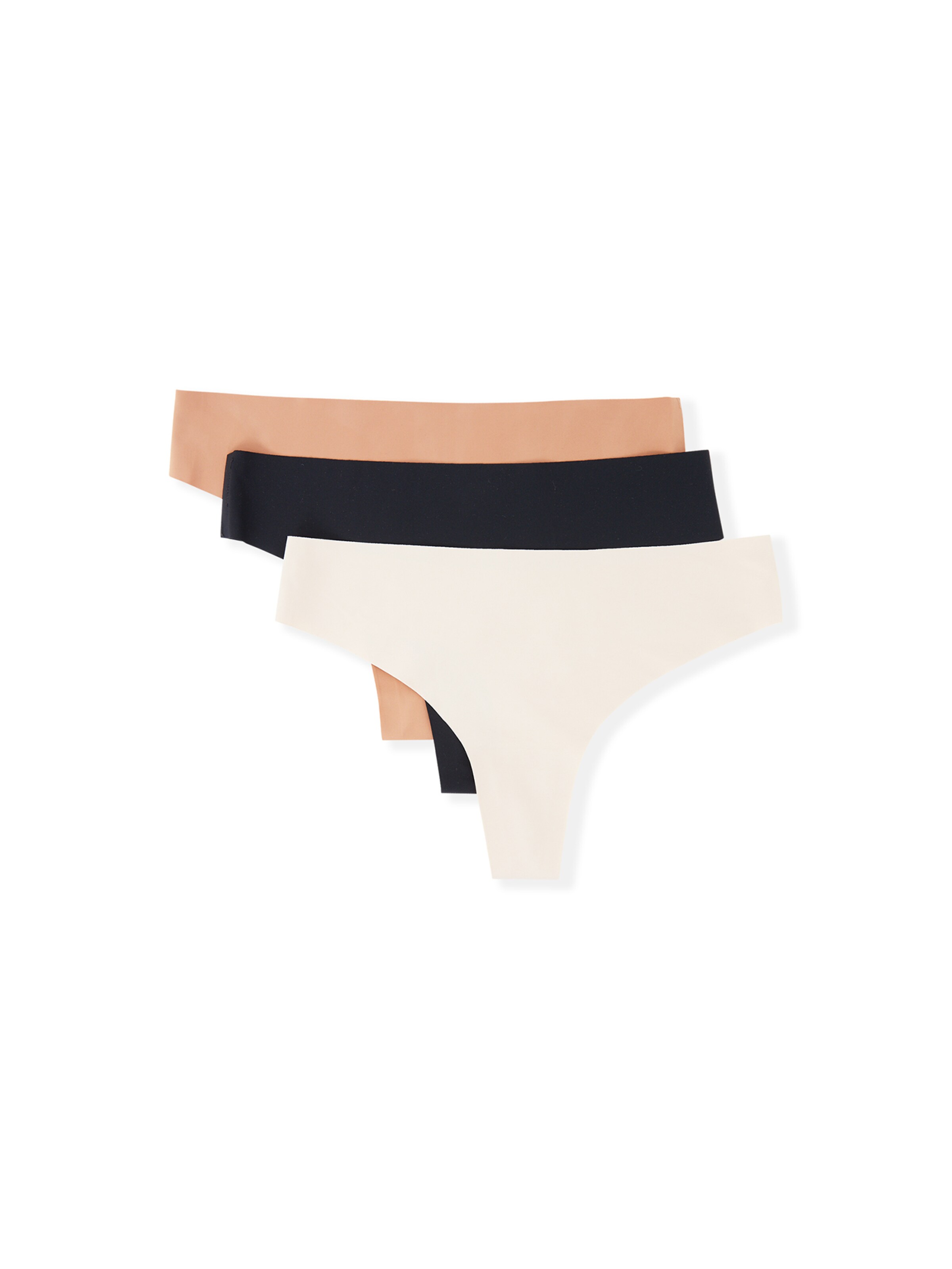 ETAM String 'Jessy' in Beige: Vorderseite