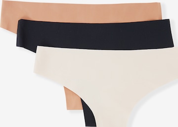 ETAM String 'Jessy' in Beige: front