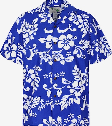 KY's Hemd '81' in Blau: Vorderseite