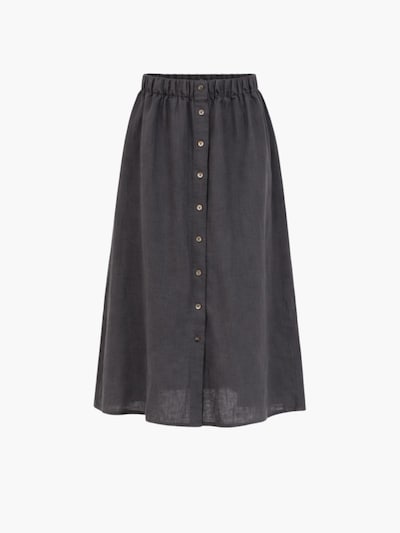 AmourLinen Falda 'Daisy' en gris oscuro, Vista del producto