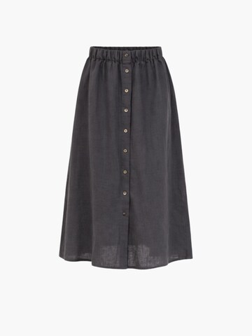 AmourLinen - Falda 'Daisy' en gris: frente