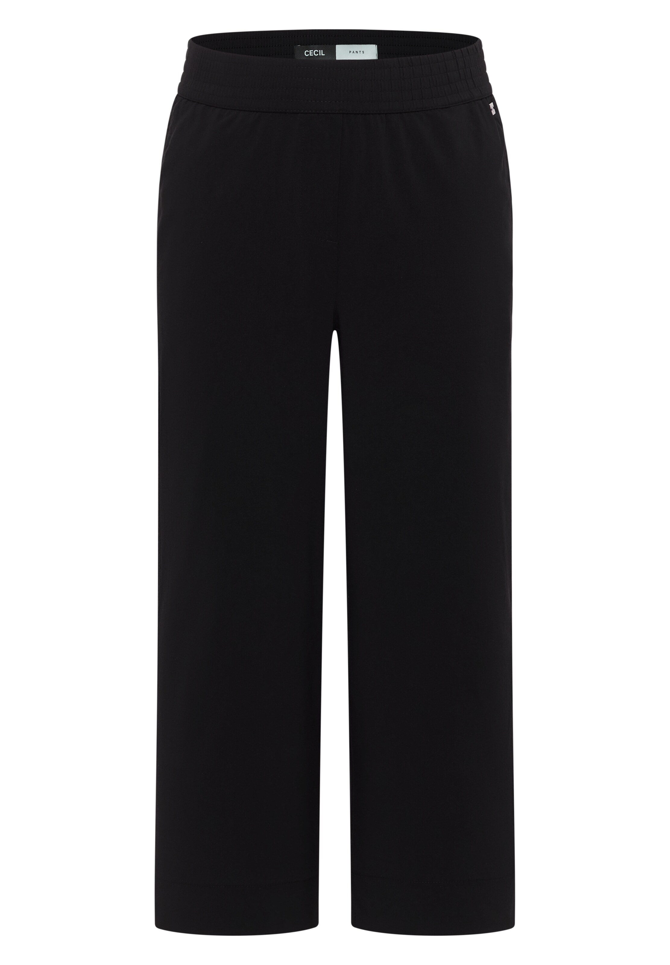 CECIL Wide Leg Hose in Schwarz: Vorderseite