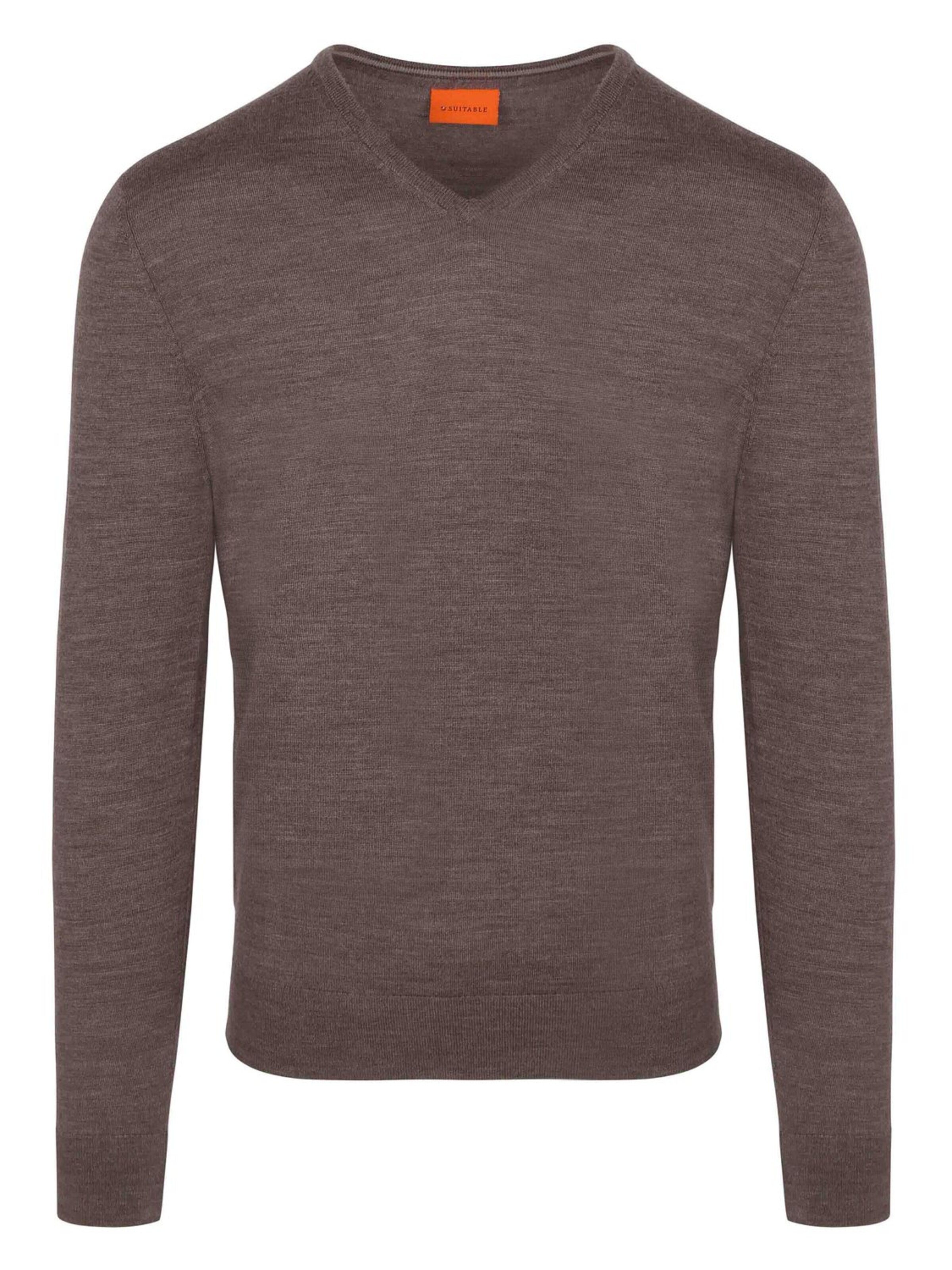 Suitable Shirt in Grijs: voorkant