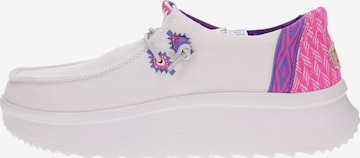 Mocassino 'Hey Dude Mocassino Wendy Peak Chambray Woven' di HEY DUDE in bianco: frontale