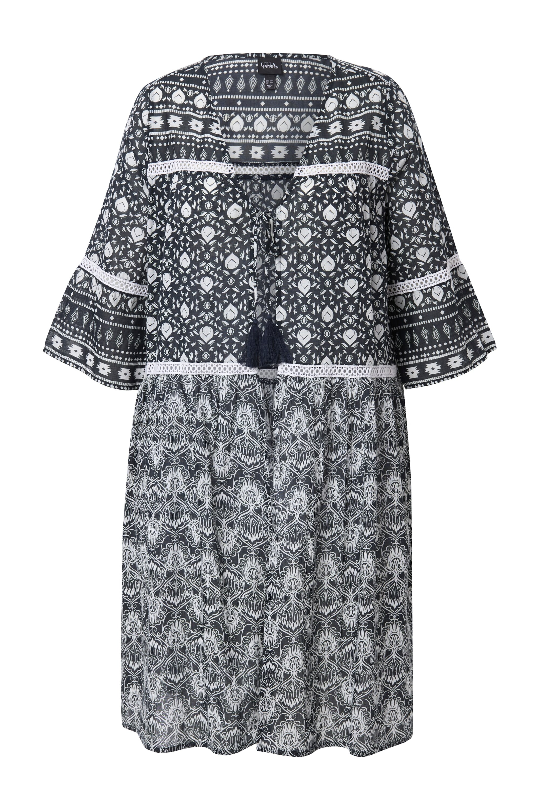 Ulla Popken Tunika in Schwarz: Vorderseite