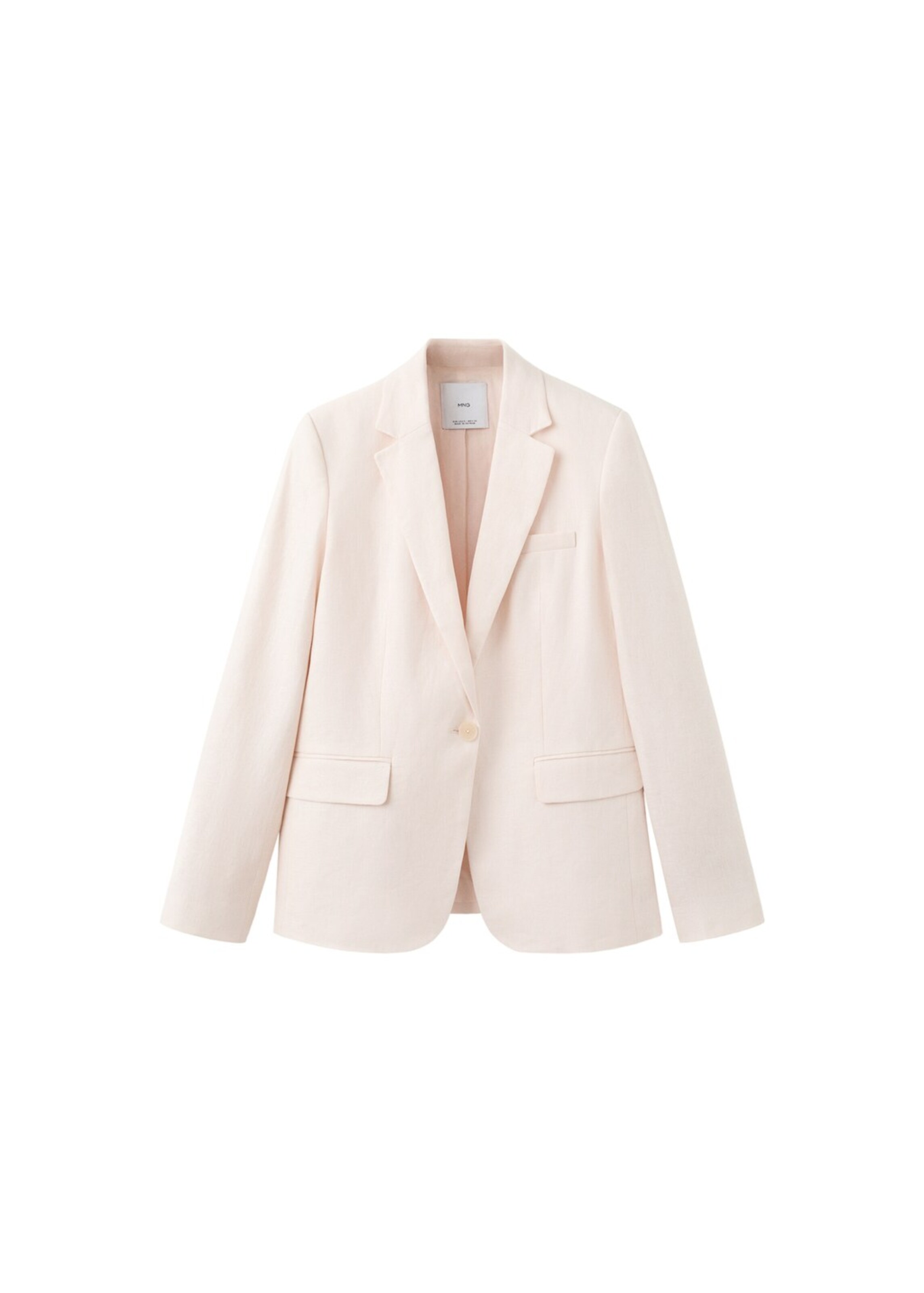 MANGO Blazer 'Boreli' in Beige: front